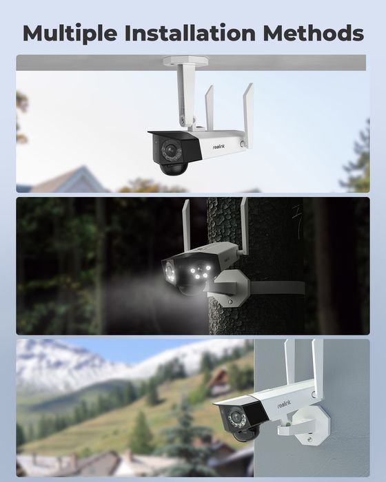 Camera de supraveghere Reolink DUO 4G - LTE si baterie