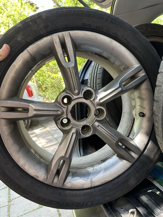 Джанти с гуми 17 цола 5х112 seat leon fr