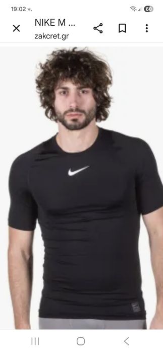 Nike Pro-Ориг. Тениска Нова!
