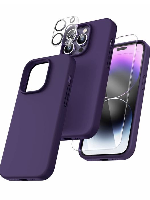 iPHONE 14/15/16/PRO/MAX/PLUS Husa Series + Folie Sticla + Folie Camera