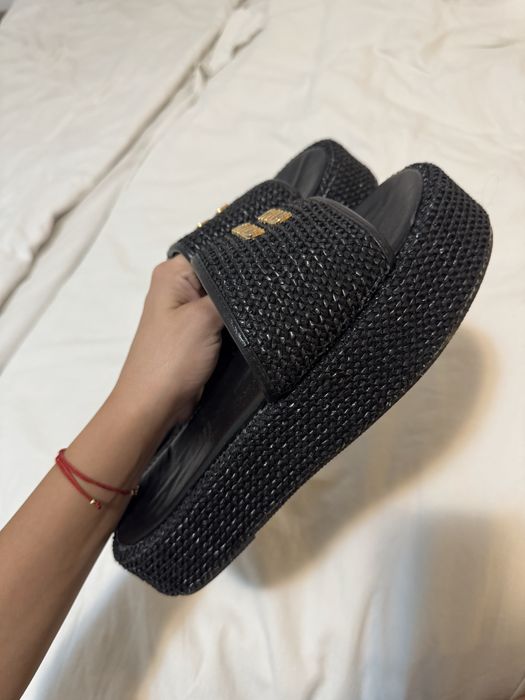 Дамски чехли Miu Miu