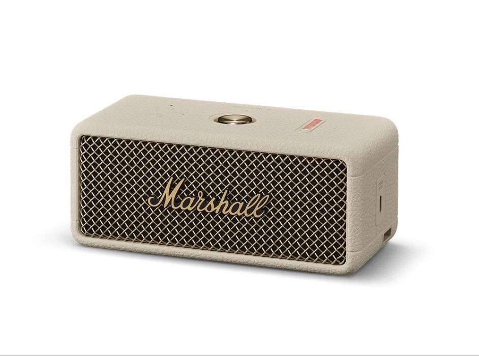 НОВО!!! Безжична колонка Marshall Emberton III, Бежов, Bluetooth