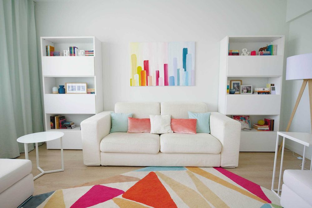 Biblioteca alba MDF Colombini Casa