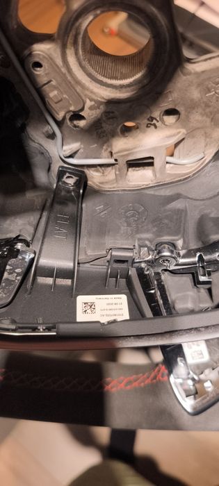 Оригинален Audi RS Q8 OEM волан Alcantara Flat Bottom – 4M0 419 091 T