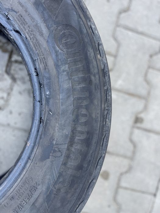 2x 215/75r17.5 CONTINENTAL ContiHybrid LS3