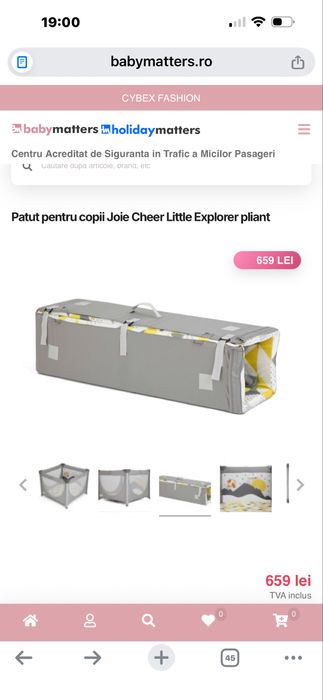 Patut pentru copii Joie