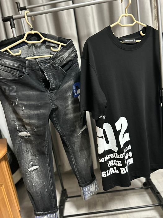 blugi dsquared2 negri