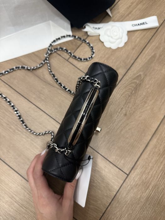 Сумка chanel woc с ручкой