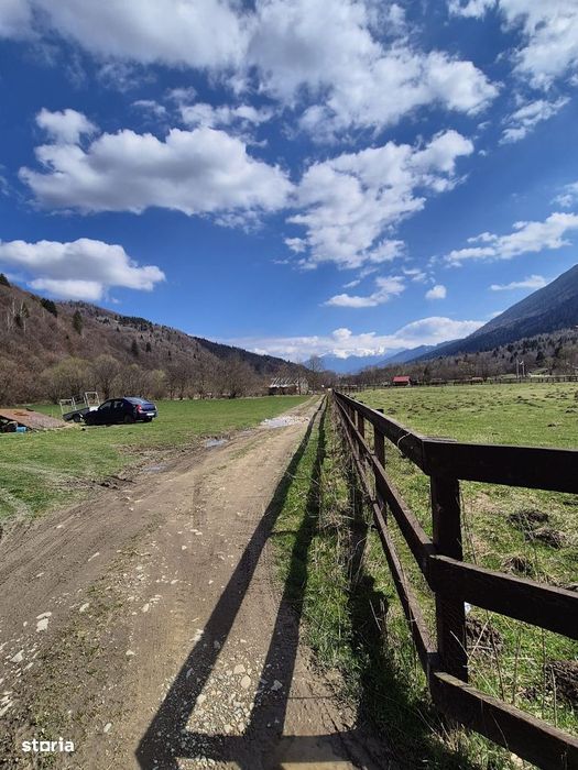Teren intravilan cu vedere la munte, 1200 mp, acces usor, Plaiul Foii