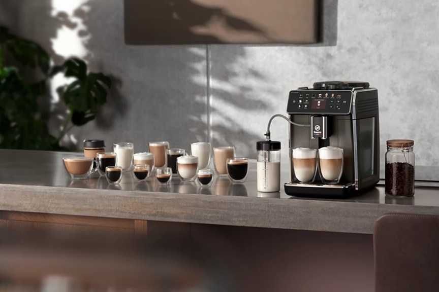 Кафеавтомат Saeco GranAroma SM6582 с автоматичен разпенване на мляко