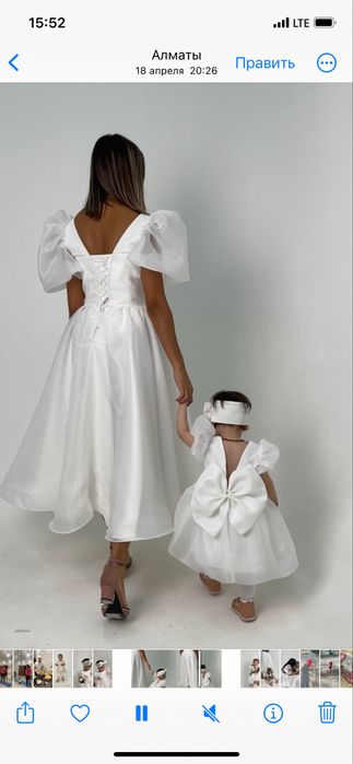 Платья мама и доча