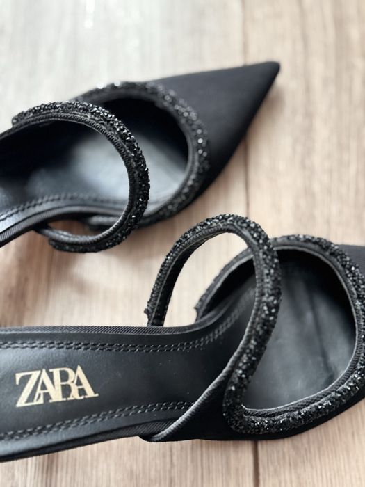 Мюли Zara черные
