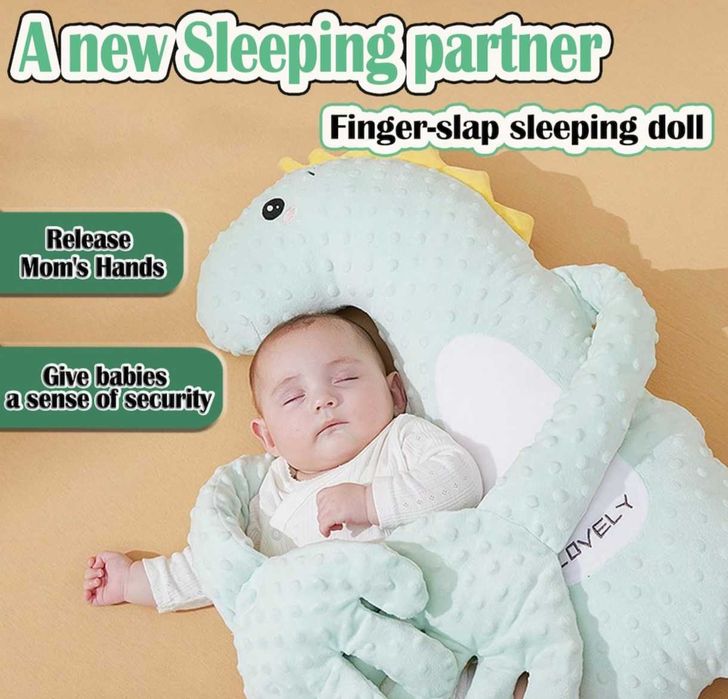 Perna multifunctionala bebeluși, anticolici & somn linistit -dinozaur