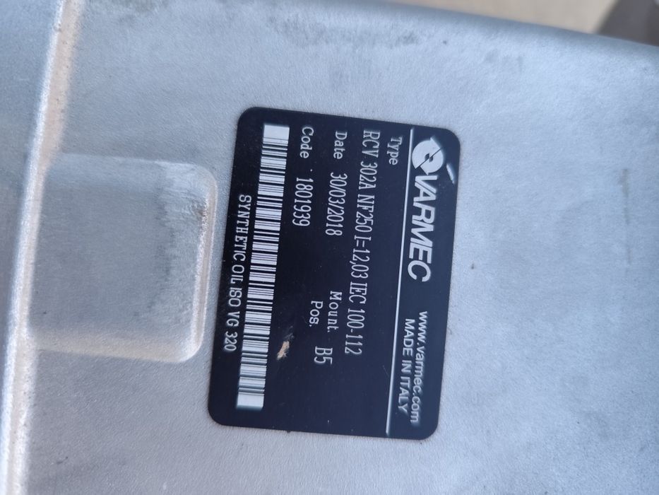 Reductor 2,2 kw  112 rotații