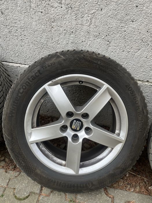 Jante Seat R16 cu anvelope de iarna