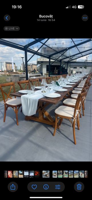 Inchiriere Scaune ,mese , cort evenimente,cort nunta ,vesela,fete masa