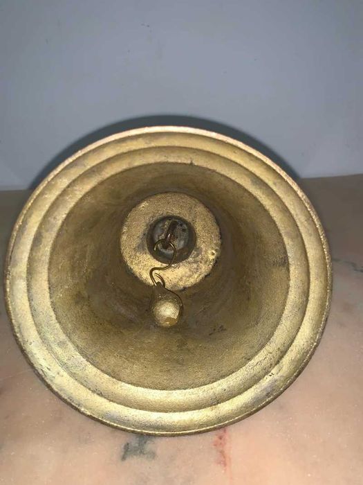 Clopot de mana din bronz Captains table