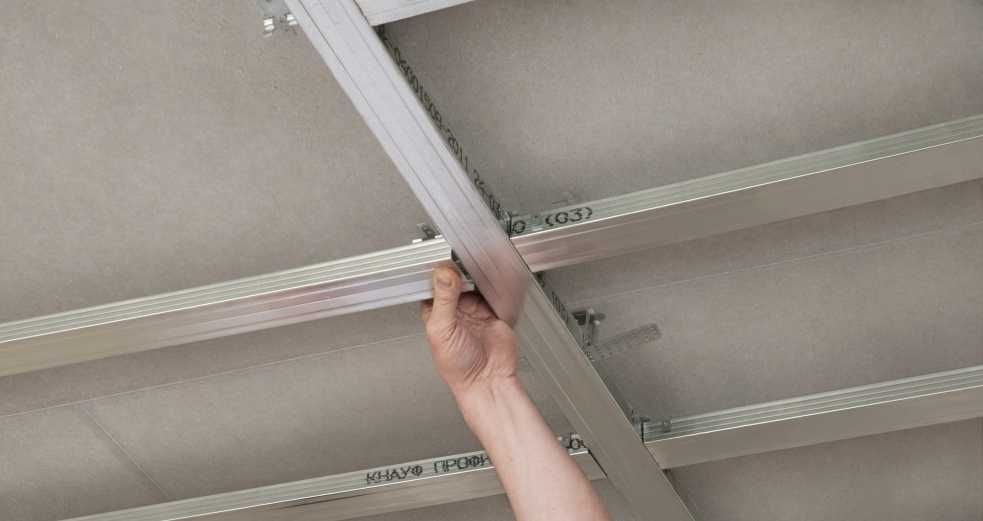 Профиль ГКЛ потолочный