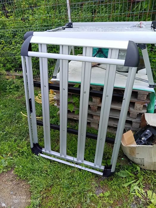 Напречни греди, алуминиев багажник