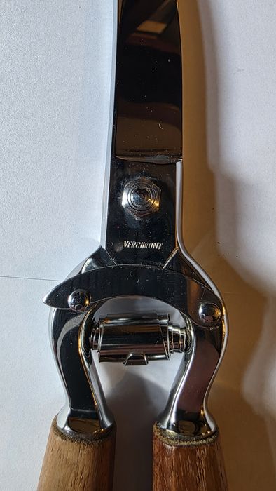 Foarfecă profesională Kretzer Solingen 5013 – Made in West Germany – NOUĂ – mânere din lemn – în cutie