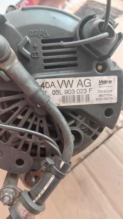 Alternator Valeo 140 A cod 03L 903 023 F Vw, Seat, Skoda, Audi A3