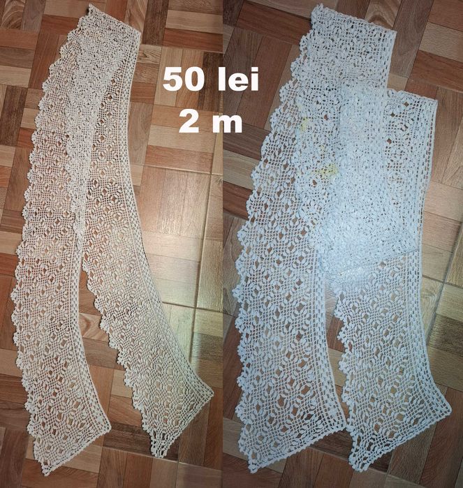 Mileu traditional, fata de masa, crosetata manual