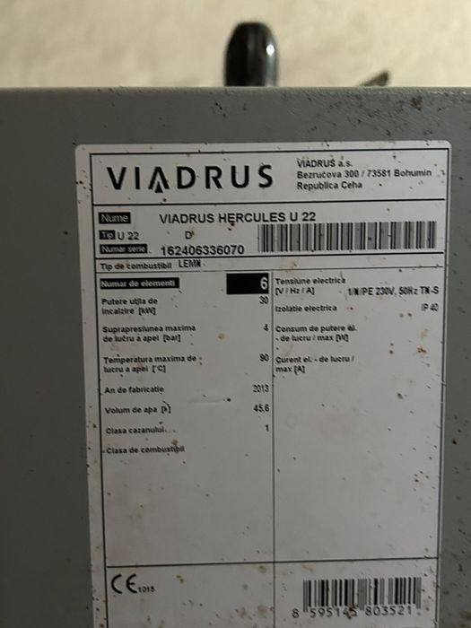 Cazan Viadrus 30 kw