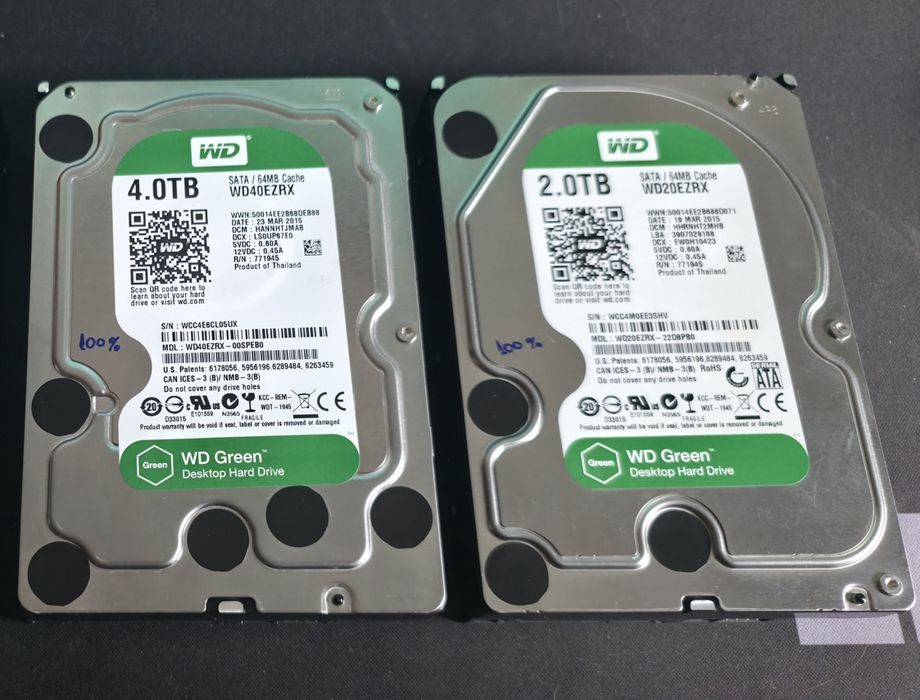 HDD 2-4 TB Green 100% viata 100% performanta