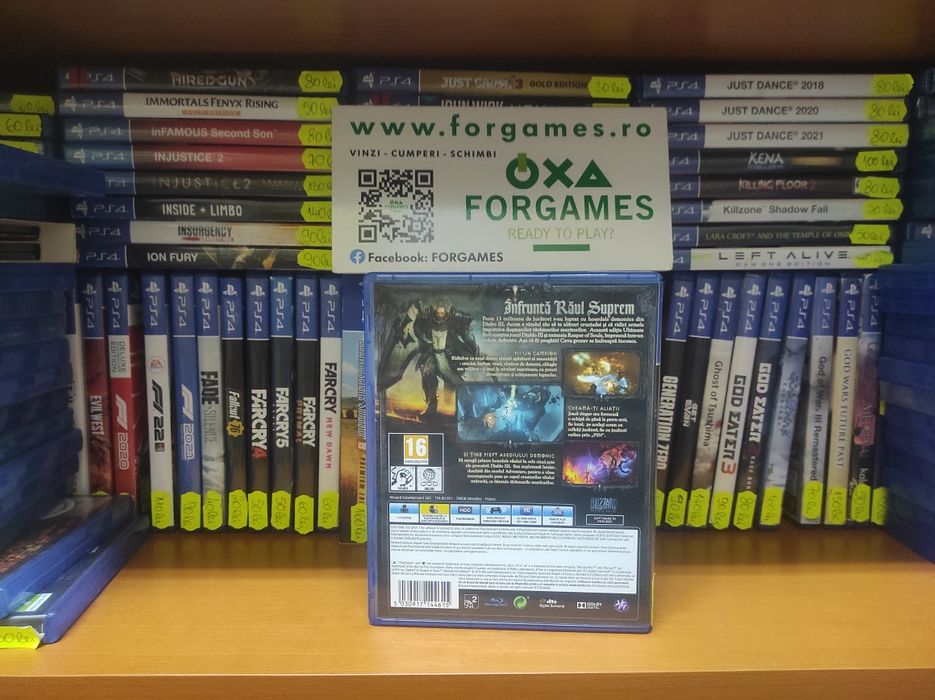 joc PS4 Diablo III PS4 Reaper of Souls Forgames.ro