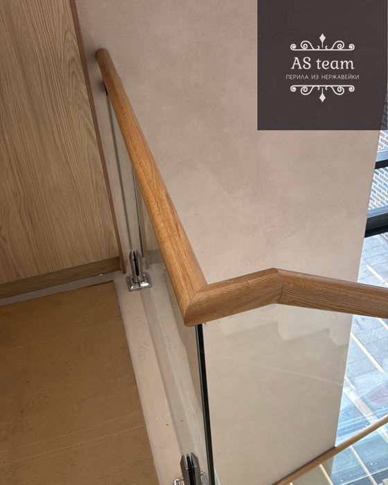 Стеклянные перила