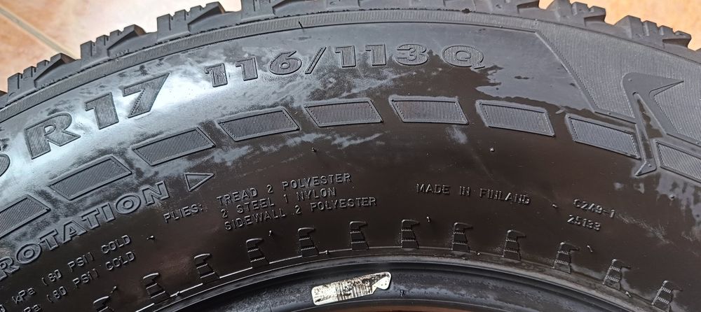 Обмен Nokian Hakkapeliitta LT