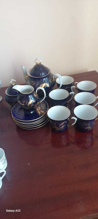 Set cesti cafea cobalt