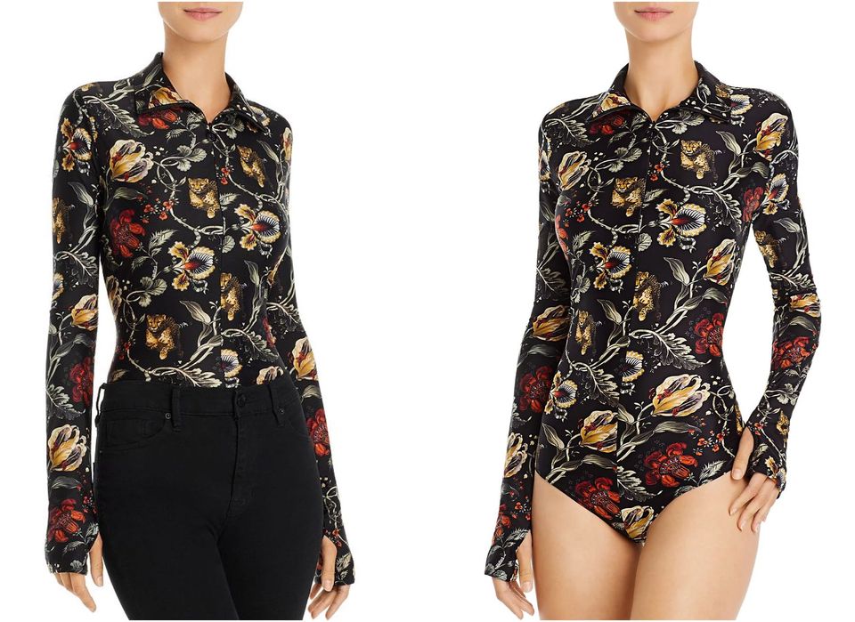 Топ/поло Wolford Jungle string body, M - L, нов