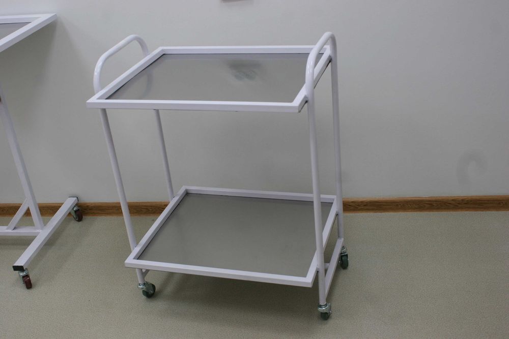 стол медицинский инструментальный из нержавеющей стали