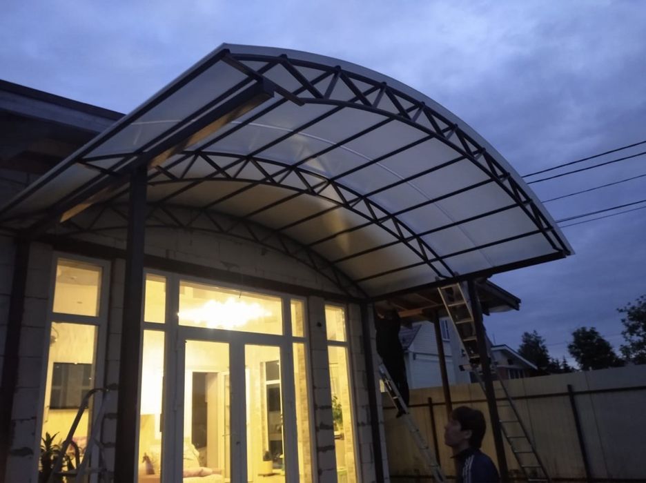 Козырики на крыльцо