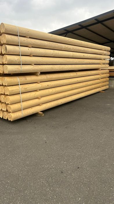 Lemn rotund calibrat pentru cabane