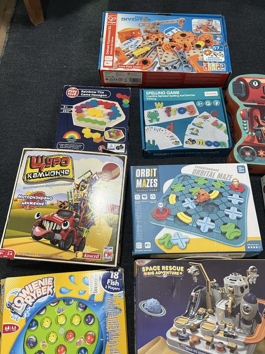 Детски Настолни игри и пъзели