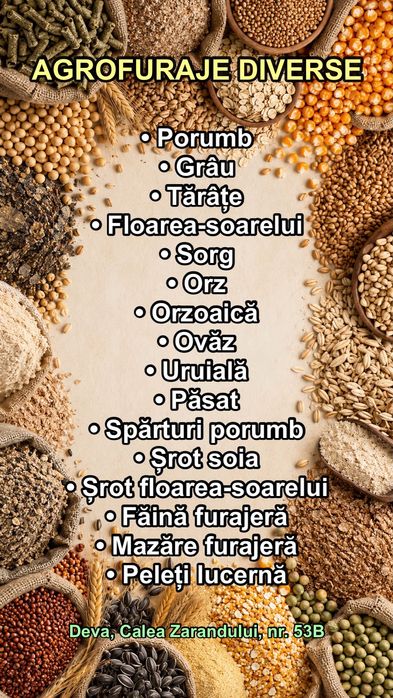 Vindem  furaje si cereale