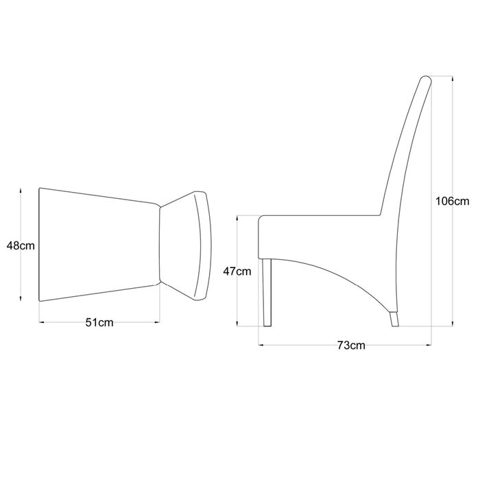Scaun living, tapitat