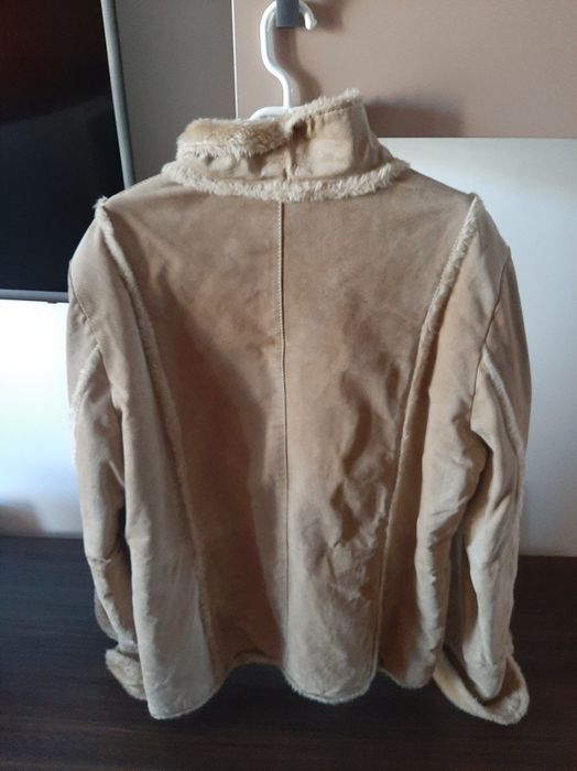 Cojoc dama piele naturala intoarsa