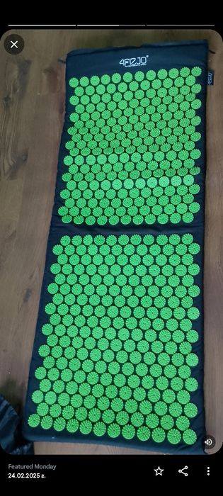 Акупунктурен масажиращ матрак +възглавничка и колан