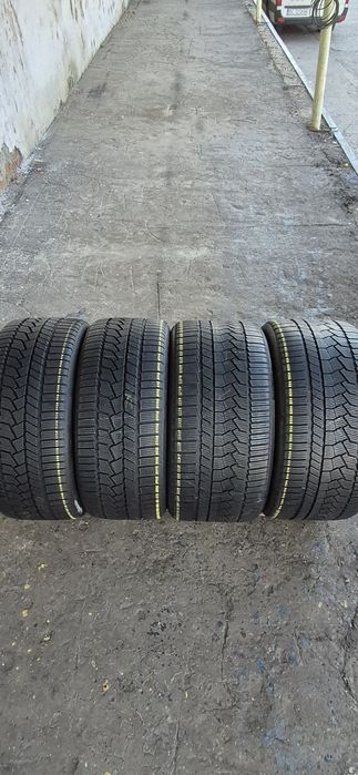 4 anvelope iarna Continental,fata ca noi 265/35/21,spate 295/30/21;15%uzura,dot 2024.Pret/bucata.