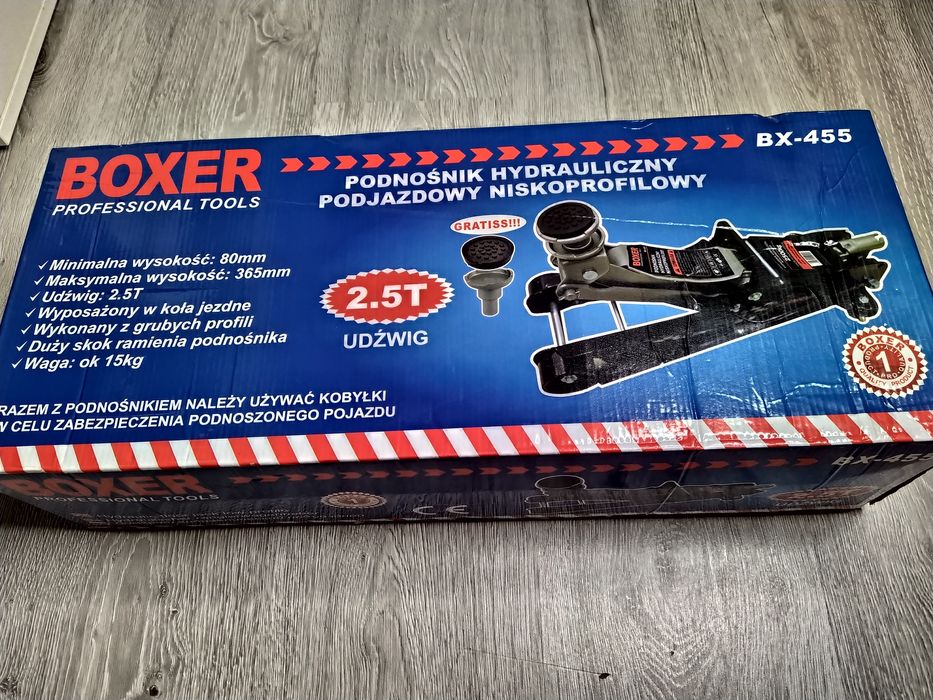 Cric hidraulic 2500 Kg Profil Jos BOXER BX-456, Nou!