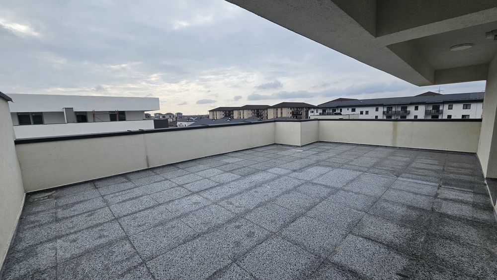 Apartament 3 camere  Dobroesti Cu terasa 50 mp- View superb