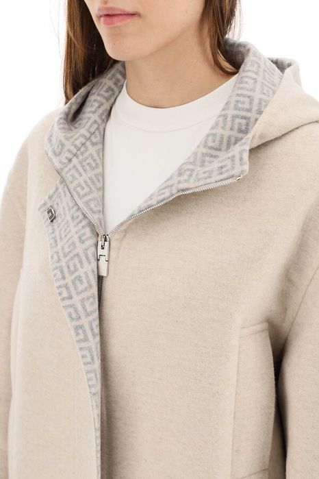 Палто GIVENCHY кашмир и вълна