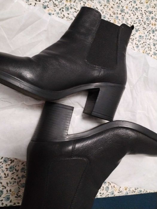 Дамски боти естествена кожа, 39