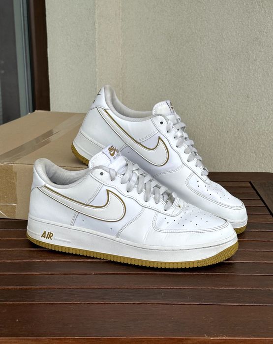Мъжки обувки Nike Air Force 1 '07 (White Bronzine) - номер 47.5 / ОРИГИНАЛ