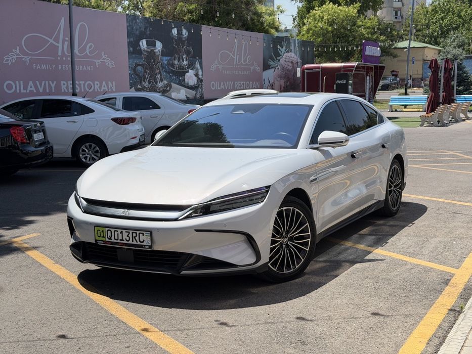 BYD Han 506км 2024г — 33000км, 1 хозяин, зарядки + зимняя резина