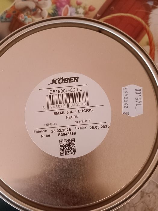 Vand vopsea kober 3in 1 anti rugina