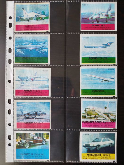 Картинки от дъвки Bi-Bib.  I част.